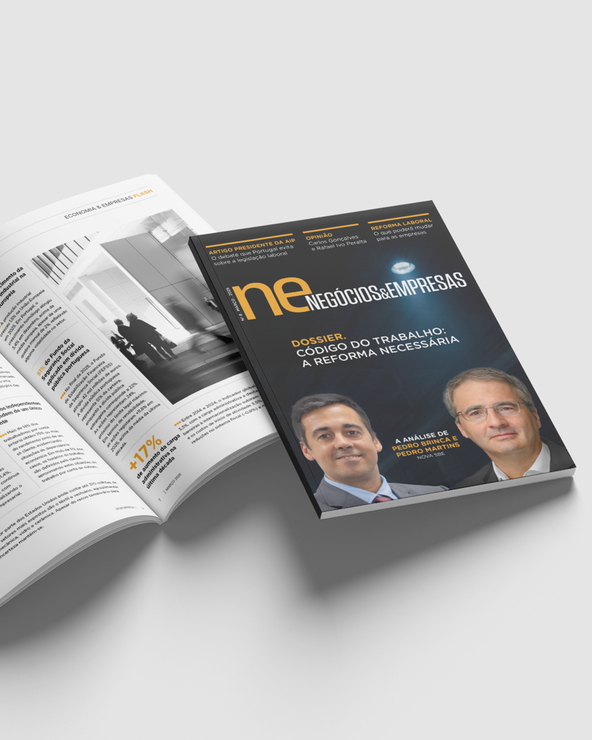 Reforma da legislação laboral em destaque na nova edição da NE – Negócios & Empresas